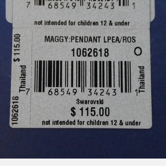 Swarovski DISCONTINUED MAGGIE Pave Crystal necklace - Picture 4 of 6